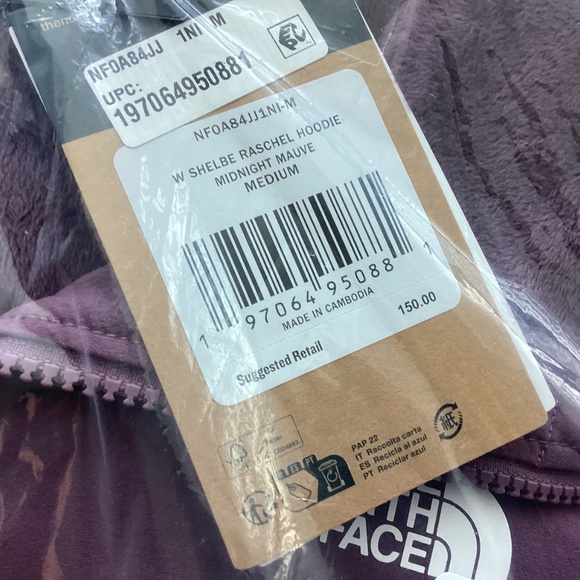 The North Face Women's Shelbe Raschel Zip-Front Fleece-Lined Hoodie Jacket, M - Picture 9 of 11